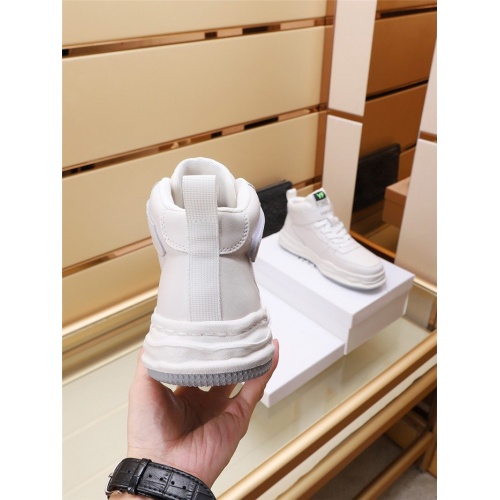 Replica Versace High Tops Shoes For Men #936203 $85.00 USD for Wholesale