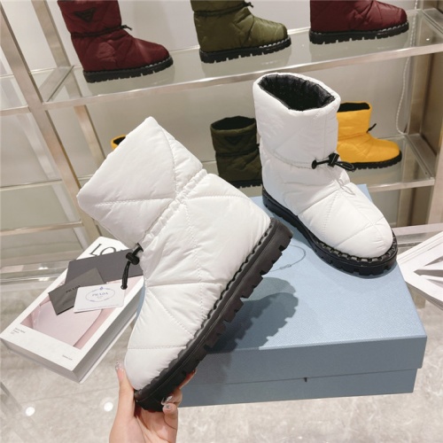 Replica Prada Boots For Women #936205 $98.00 USD for Wholesale