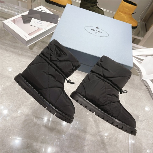 Replica Prada Boots For Women #936208 $98.00 USD for Wholesale
