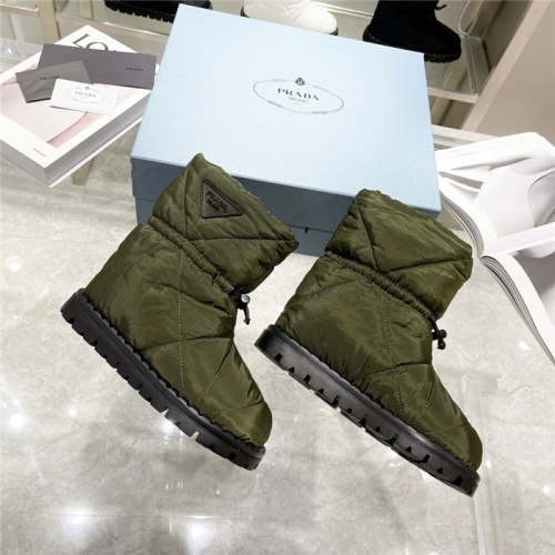 Replica Prada Boots For Women #936209 $98.00 USD for Wholesale