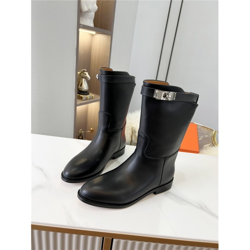 Hermes Boots For Women #936214 $98.00 USD, Wholesale Replica Hermes Boots