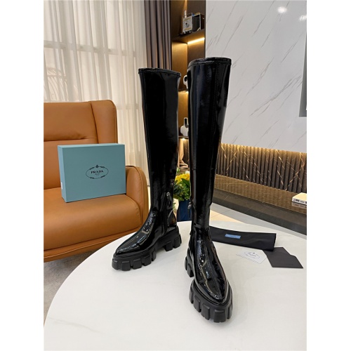 Replica Prada Boots For Women #936218 $115.00 USD for Wholesale