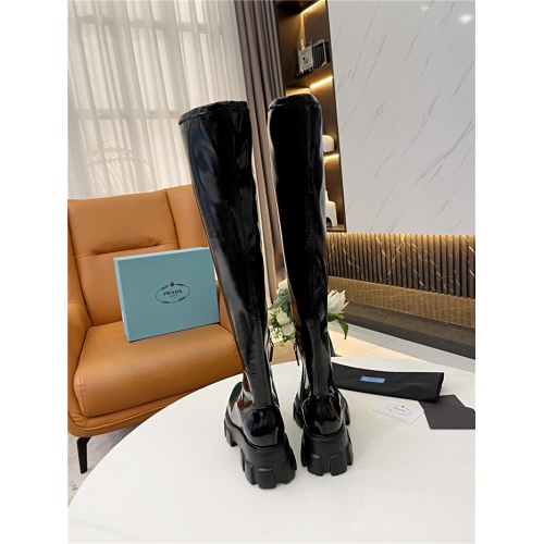 Replica Prada Boots For Women #936218 $115.00 USD for Wholesale