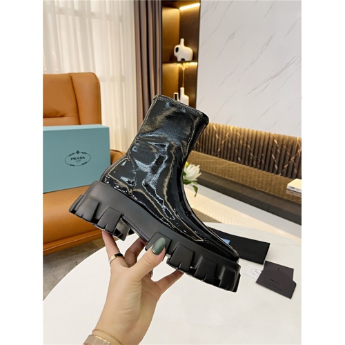 Replica Prada Boots For Women #936219 $100.00 USD for Wholesale