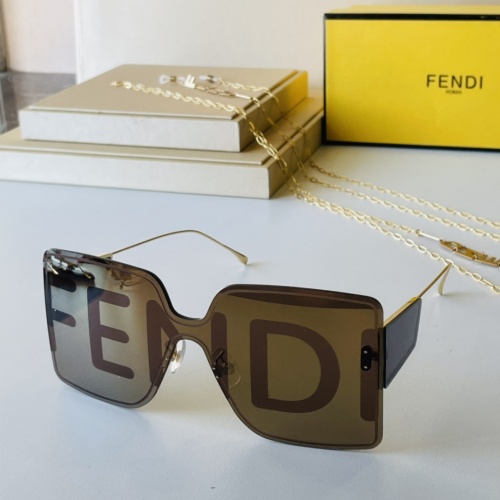 Fendi AAA Quality Sunglasses #936478