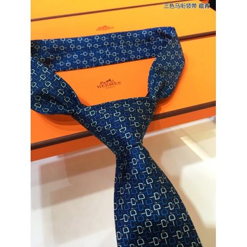 Replica Hermes Necktie For Men #936541 $60.00 USD for Wholesale