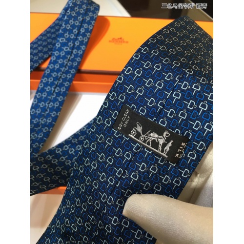 Replica Hermes Necktie For Men #936541 $60.00 USD for Wholesale