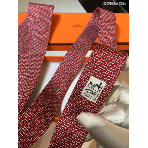Replica Hermes Necktie For Men #936542 $60.00 USD for Wholesale