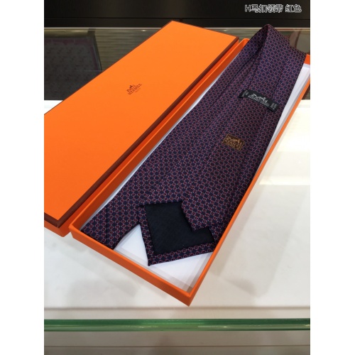 Replica Hermes Necktie For Men #936545 $41.00 USD for Wholesale