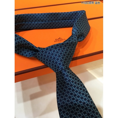 Replica Hermes Necktie For Men #936546 $41.00 USD for Wholesale