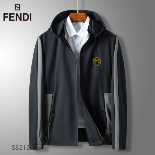 Fendi Jackets Long Sleeved For Men #936830 $60.00 USD, Wholesale Replica Fendi Jackets