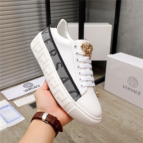 Replica Versace Casual Shoes For Men #937118 $80.00 USD for Wholesale