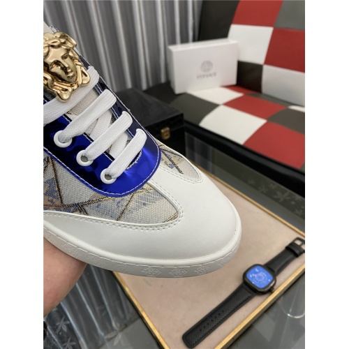 Replica Versace Casual Shoes For Men #937121 $68.00 USD for Wholesale