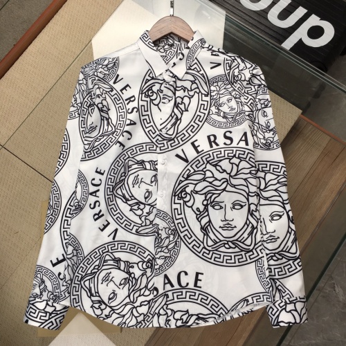 Versace Shirts Long Sleeved For Men #937150 $45.00 USD, Wholesale Replica Versace Shirts