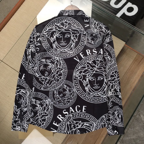 Replica Versace Shirts Long Sleeved For Men #937151 $45.00 USD for Wholesale