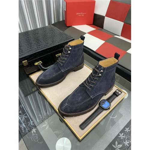 Ferragamo Salvatore Boots For Men #937157