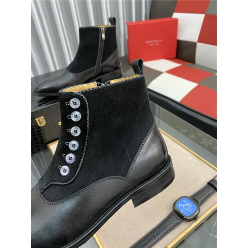 Replica Salvatore Ferragamo Boots For Men #937159 $88.00 USD for Wholesale