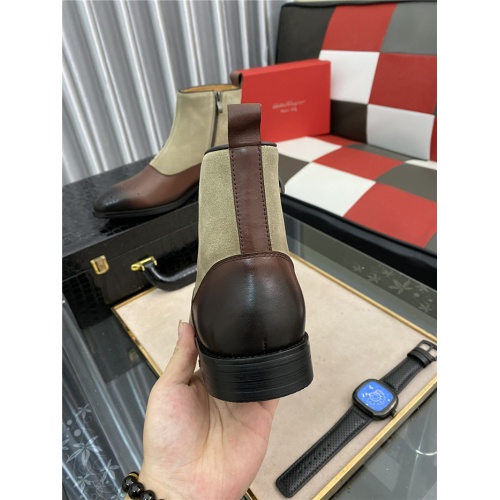 Replica Ferragamo Salvatore Boots For Men #937160 $88.00 USD for Wholesale