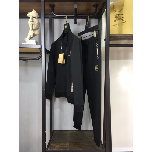 Burberry Tracksuits Long Sleeved For Men #937190 $105.00 USD, Wholesale Replica Burberry Tracksuits