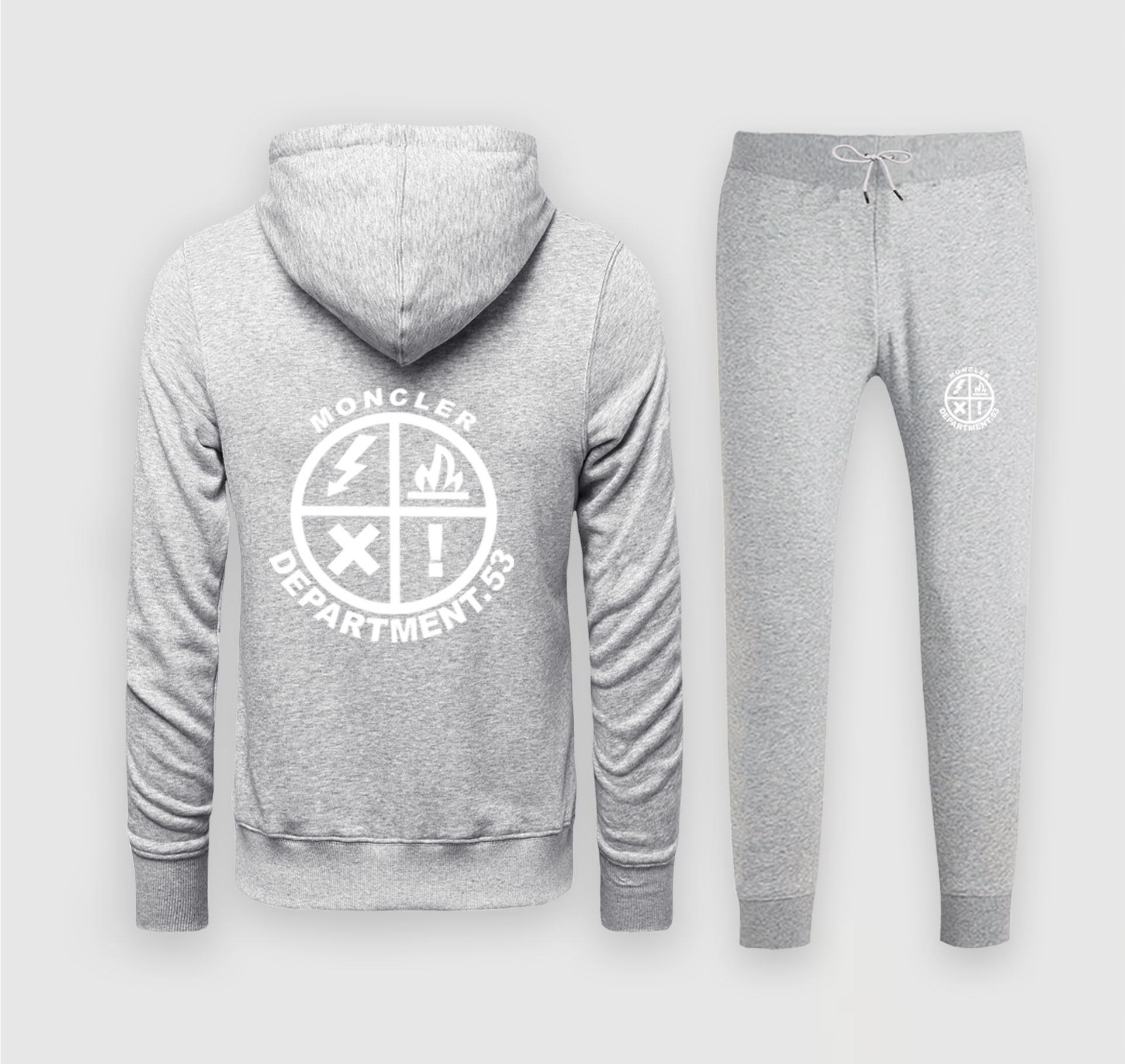 moncler joggers grey