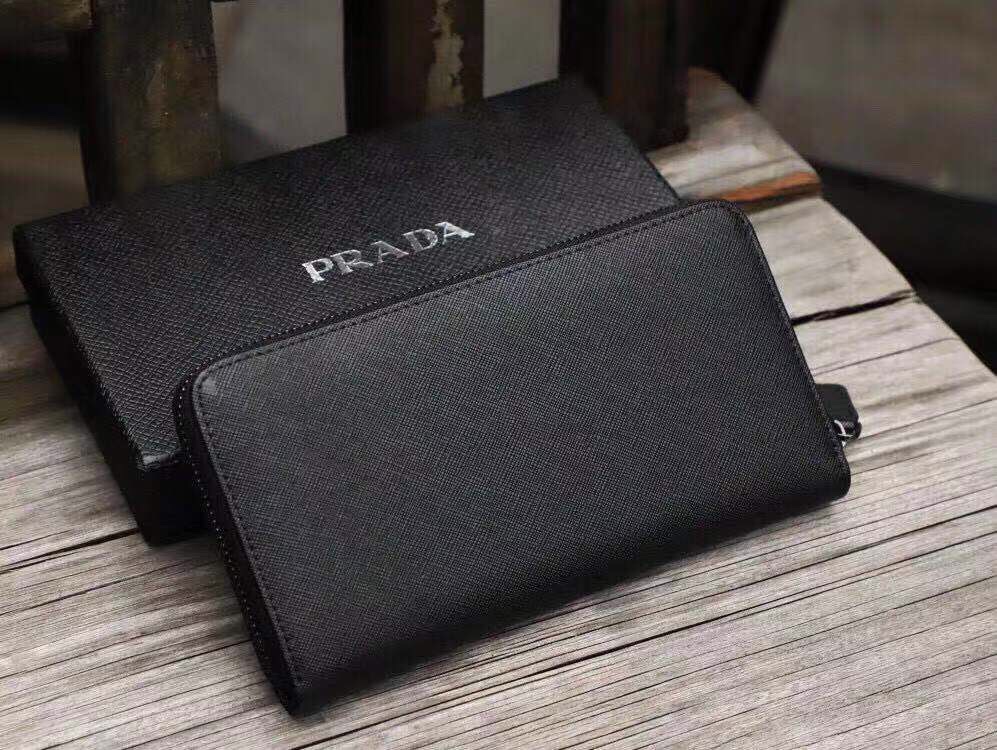 prada mens wallet price