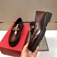 $102.00 USD Salvatore Ferragamo Leather Shoes For Men #928259