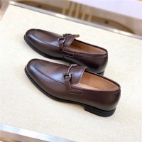 $150.00 USD Salvatore Ferragamo Leather Shoes For Men #930085