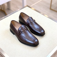 $150.00 USD Salvatore Ferragamo Leather Shoes For Men #930085