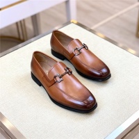 $150.00 USD Salvatore Ferragamo Leather Shoes For Men #930086