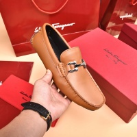 $80.00 USD Salvatore Ferragamo Leather Shoes For Men #930210