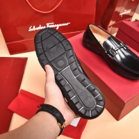 $92.00 USD Salvatore Ferragamo Leather Shoes For Men #930218