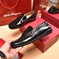 $92.00 USD Salvatore Ferragamo Leather Shoes For Men #930228