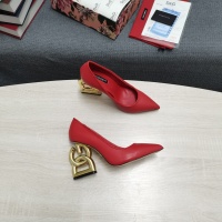 $135.00 USD Dolce & Gabbana D&G High-Heeled Shoes For Women #932648