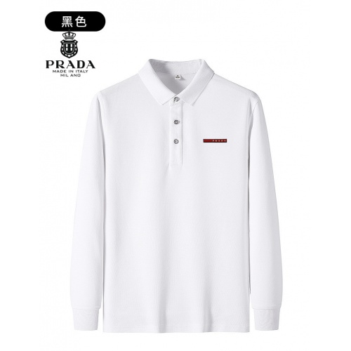 Prada T-Shirts Long Sleeved For Men #937631