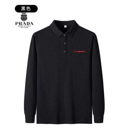 Prada T-Shirts Long Sleeved For Men #937634