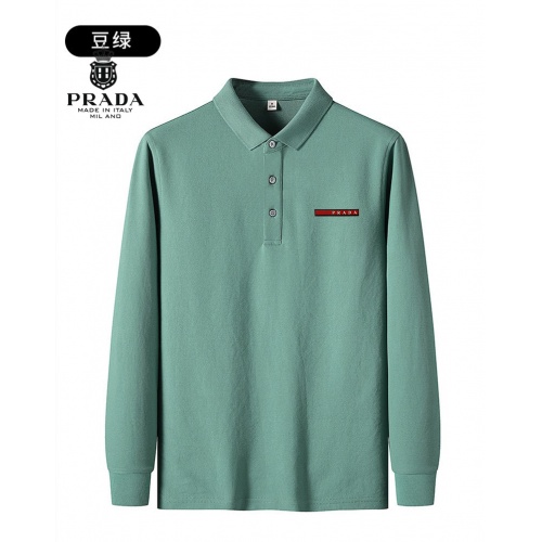 Prada T-Shirts Long Sleeved For Men #937635