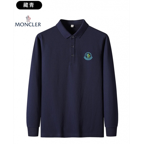 Moncler T-Shirts Long Sleeved For Men #937644 $38.00 USD, Wholesale Replica Moncler T-Shirts