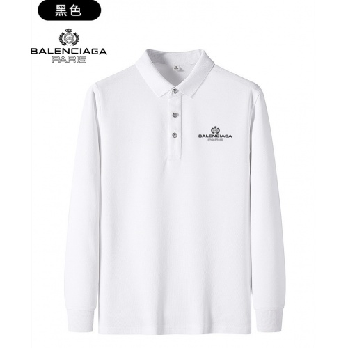 Balenciaga T-Shirts Long Sleeved For Men #937689 $38.00 USD, Wholesale Replica Balenciaga T-Shirts