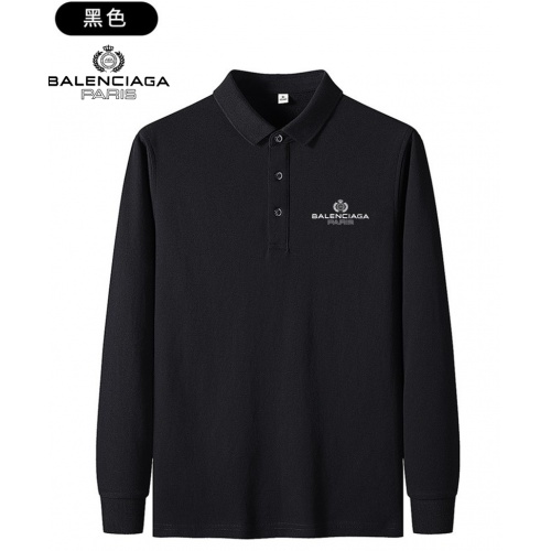 Balenciaga T-Shirts Long Sleeved For Men #937690 $38.00 USD, Wholesale Replica Balenciaga T-Shirts