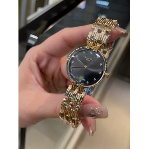Replica Christian Dior Watches For Women #937933 $100.00 USD for Wholesale