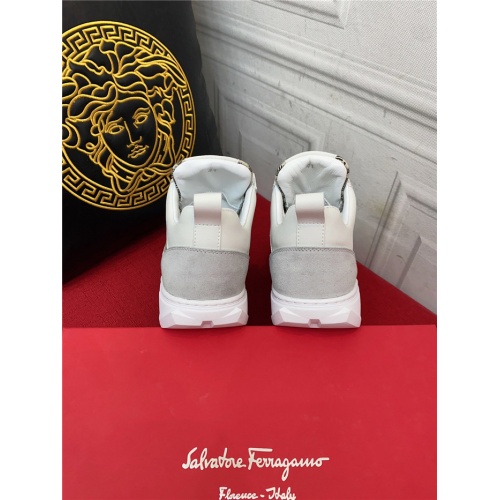 Replica Salvatore Ferragamo Casual Shoes For Men #938122 $76.00 USD for Wholesale