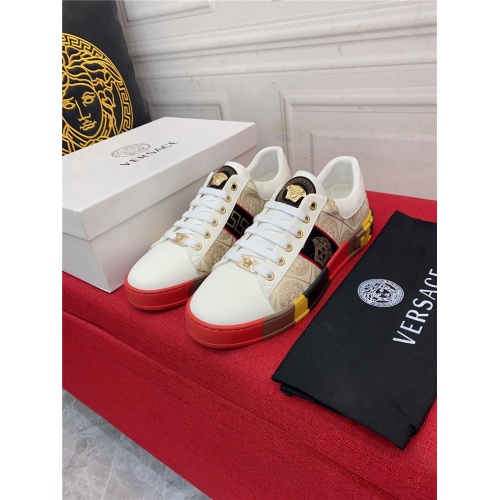 Replica Versace Casual Shoes For Men #938140 $72.00 USD for Wholesale