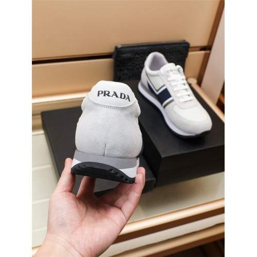 Replica Prada Casual Shoes For Men #938153 $85.00 USD for Wholesale