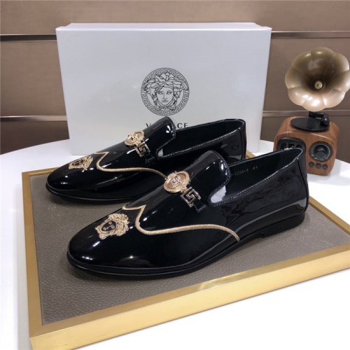 $96.00 USD Versace Leather Shoes For Men #938691