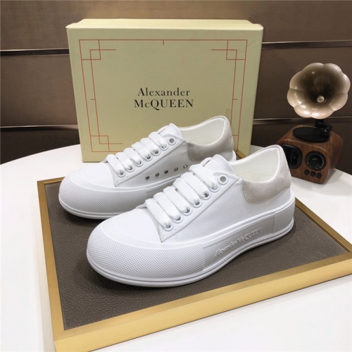 Alexander McQueen Casual Shoes For Men #938723 $80.00 USD, Wholesale Replica Alexander McQueen Casual Shoes