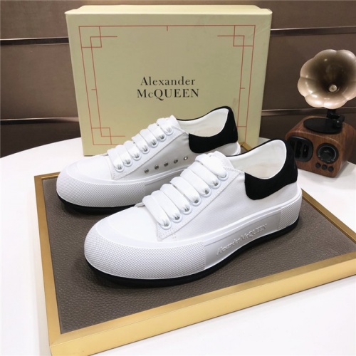 Alexander McQueen Casual Shoes For Men #938724 $80.00 USD, Wholesale Replica Alexander McQueen Casual Shoes