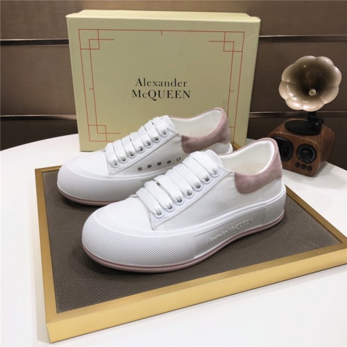 Alexander McQueen Casual Shoes For Men #938725 $80.00 USD, Wholesale Replica Alexander McQueen Casual Shoes