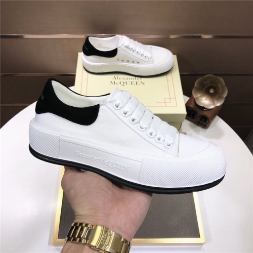 Replica Alexander McQueen Casual Shoes For Women #938730 $80.00 USD for Wholesale