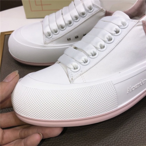 Replica Alexander McQueen Casual Shoes For Women #938732 $80.00 USD for Wholesale