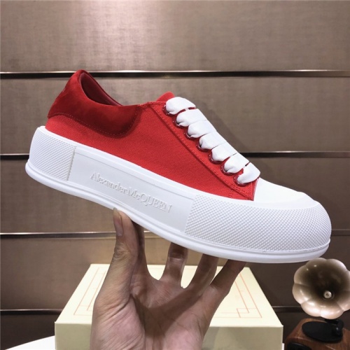 Replica Alexander McQueen Casual Shoes For Women #938735 $80.00 USD for Wholesale